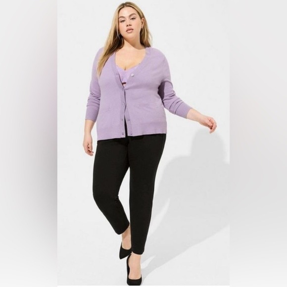 NWT Torrid Everyday Soft V-Neck Pocket Cardigan Sweater 4X - Picture 3 of 10